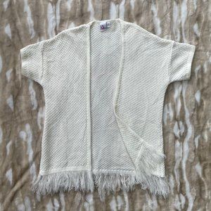 Cardigan with Fringe